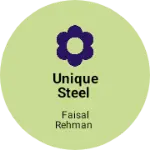 Business logo of Unique steel