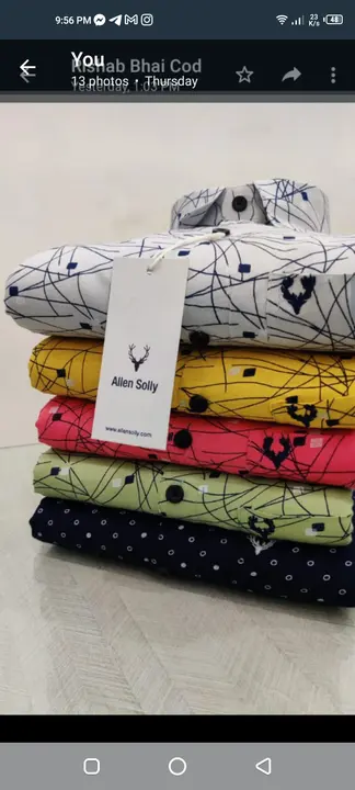 Branded shirts uploaded by Shaheen fashion point on 5/29/2023