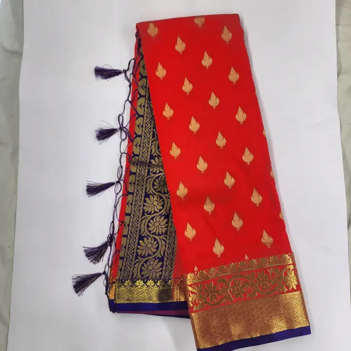Kanchipuram silk saree uploaded by ANAB CREATION on 5/29/2023
