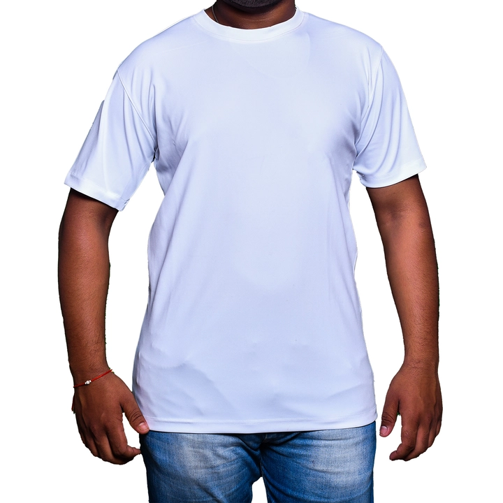 New trendy white sports tshirt for men  uploaded by YUROFO ENTERPRISES on 5/29/2023