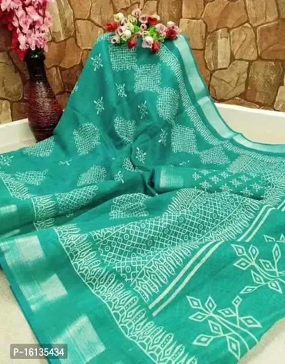 Daily Wear Printed Saree With Blouse uploaded by Lakshmi clothes on 5/29/2023