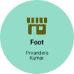 Business logo of Foot