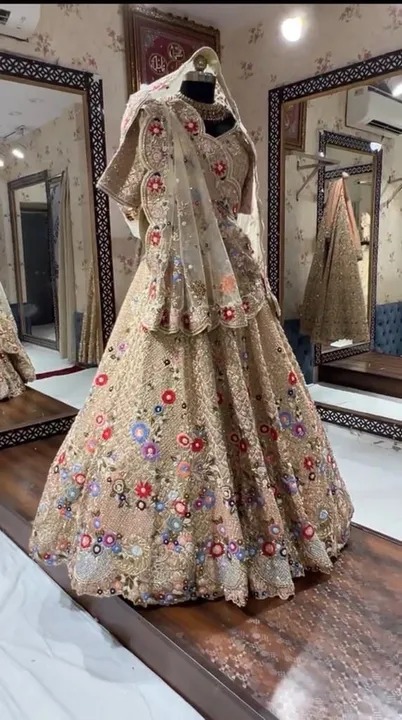 Lehenga choli and dupatta uploaded by Taha fashion from surat on 5/29/2023