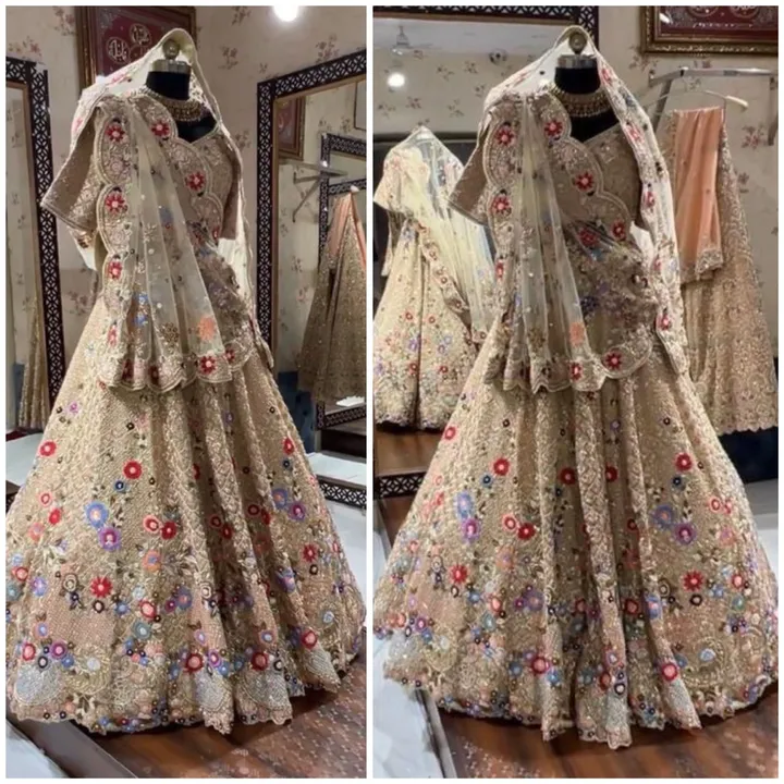 Post image * Launching Organza Silk 3 meter Flare Sequins Embroidered cut work Lehenga with Cancan &amp; Canvas Patta*

*Rate- 1799 only*

*👗*LEHENGA DETAILS*👗*
👉*Legenga Fabric-Heavy Organza Silk*
👉*Lehenga work-  Heavy Sequins Embroidered Cut Work With Cancan &amp; Canvas Patta*
 👉*Lehanga Flare- 3 Meter Flare*
👉*Lehenga Type- Semi stitched*
👉*Lehenga Length- 42*
👉*Lehenga Size- Upto 44*

*👗*Blouse Details*👗
👉*Blouse Fabric-Organza Silk*
👉*Blosue Work-Sequins Embroidered Work*
👉*Blosue Type- 1 Meter unstitched*

*👗*Duptta Details*👗* 
👉*Duptta Fabric-Organza Silk*
👉*Duptta Work-Sequins Embrodery cut work*
👉*Duptta Size- 2.2 Meter* 

👉*Weight- Under 1 kg*


 *You Gonna Love It Like Anything*