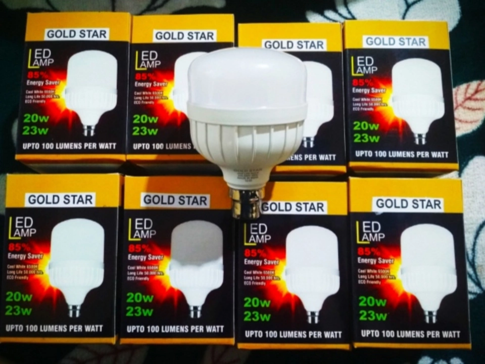LED Dom bulb 20 watt ready material plus one years warranty extra brightness uploaded by Gold Star lights 💡 on 5/29/2023