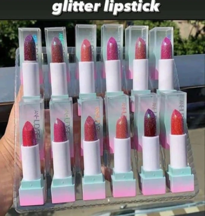 Huda Glitter Matte Lipstick Set uploaded by CopyCat Cosmetics on 5/29/2023