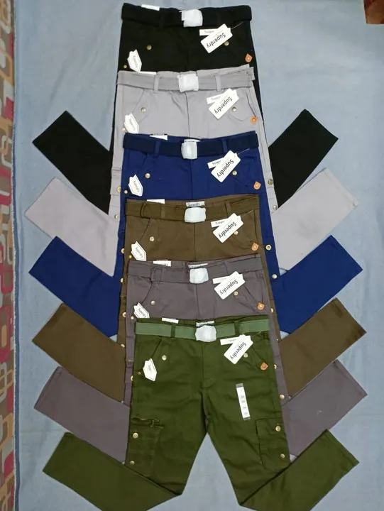 Men's Cotton Joggers and Cargo Pant ( size - 28 to 36 ) Lenth 41 uploaded by JD collection on 5/29/2023