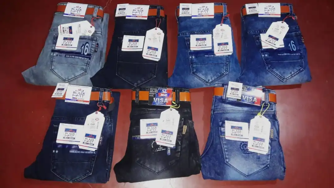 men's JEANS ( SIZE - 28 TO 36 ) LENTH - 42 inches  uploaded by Diya Textile on 5/29/2023
