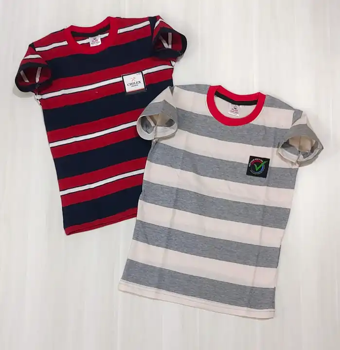 *KIDS PRINTED COTTON  T-SHIRT*

SIZE : 4-5year
          6-7years
          8-9years
        

COLOU uploaded by RJS GARMENTS on 5/29/2023