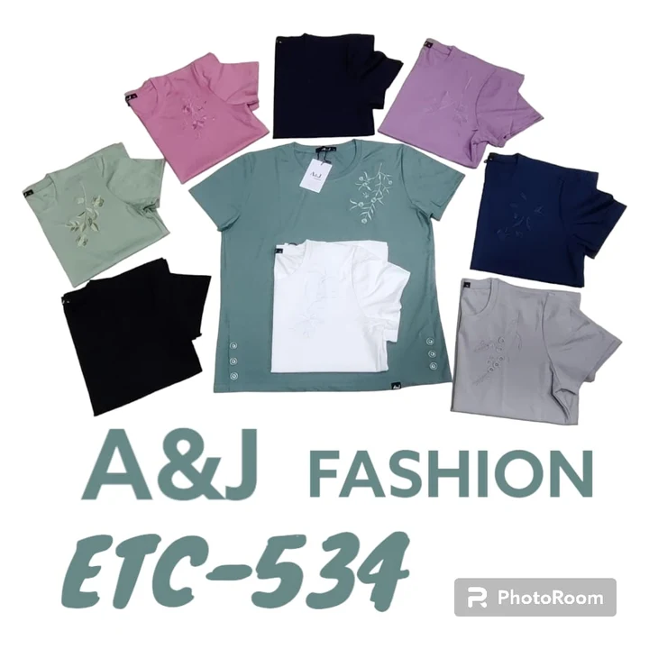 A&J brand tshirt .Heavy tencil material  uploaded by Parshwa fashion on 5/29/2023