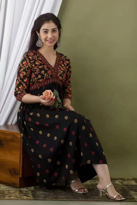 Trendy Kurti Gown uploaded by business on 5/29/2023