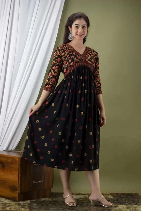 Trendy Kurti Gown uploaded by Shree Dayal and Company on 5/29/2023