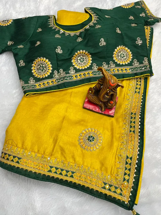 Dola Embroidered heavy Saree uploaded by Naveen Fashion on 5/29/2023
