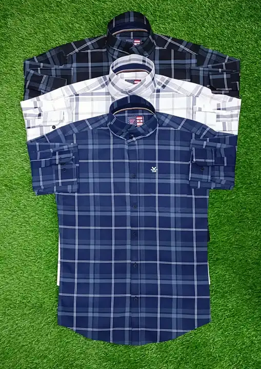 Men's cotton Lycra shirt  uploaded by HR Creation on 5/29/2023