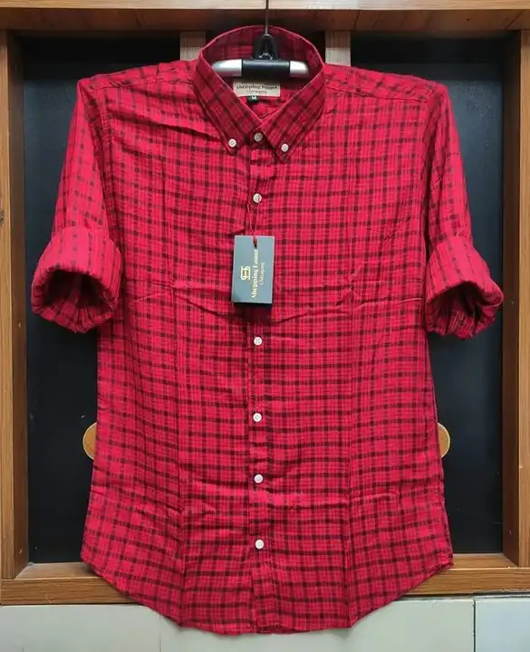 Men's cotton Lycra shirt  uploaded by HR Creation on 5/29/2023