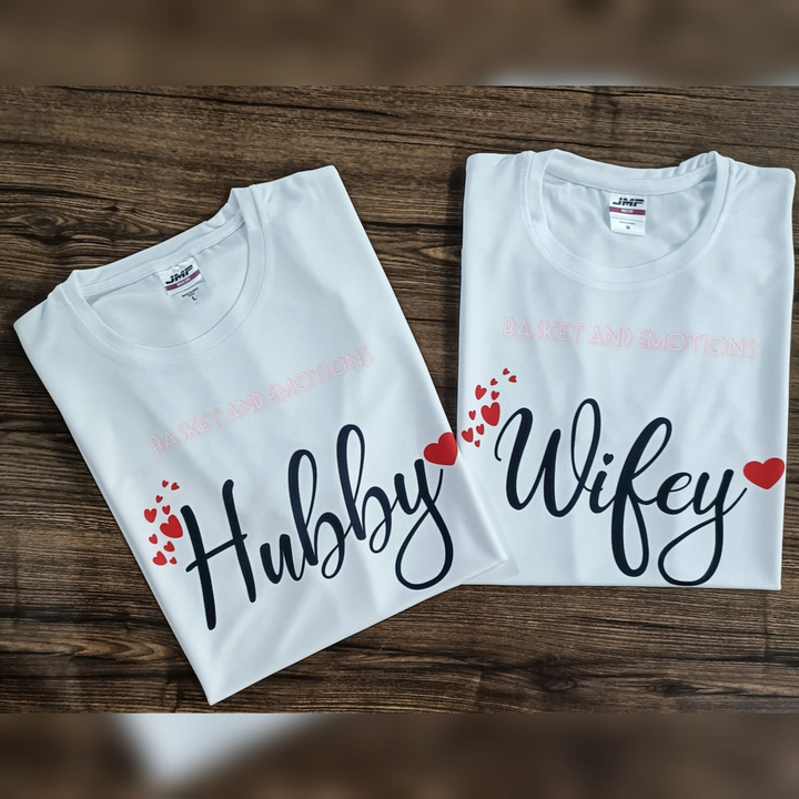 💁🏻‍♀️💁🏻‍♀️White Couple Tshirts...
Good Quality Knitted Matty Fabric...
2 Tshirts  uploaded by Home decor on 5/29/2023