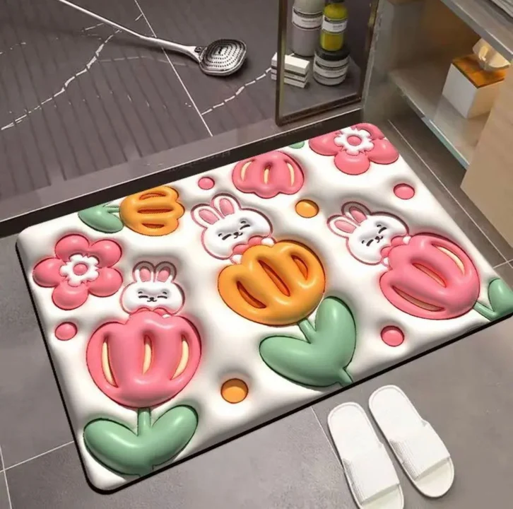 Bathroom mat 3D uploaded by Buyerz Choice on 5/31/2024