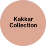 Business logo of Kakkar collection