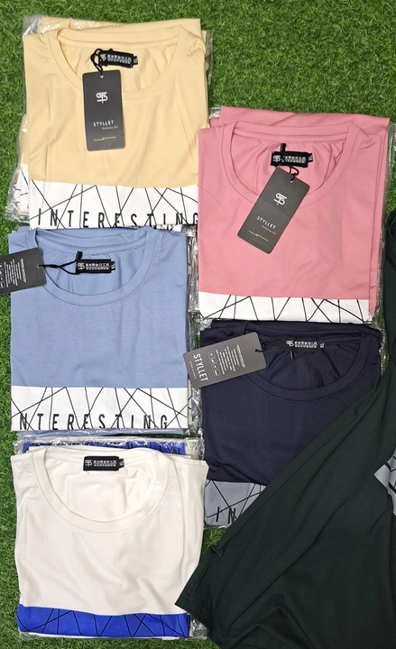  😍Tensil Fabric High Gsm T-Shirt with 😍😍 6 Fantastic Color🤑M to Xl Size🤑 uploaded by N SQUARE GARMENTS on 5/29/2023
