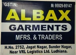 Business logo of Albax garment s