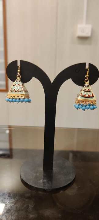 Post image Meenakari earrings