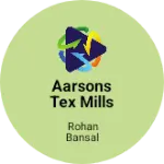 Business logo of Aarsons tex mills
