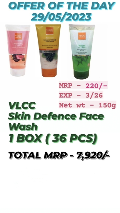 VLCC Skin Defence Face Wash uploaded by Chairana on 5/29/2023