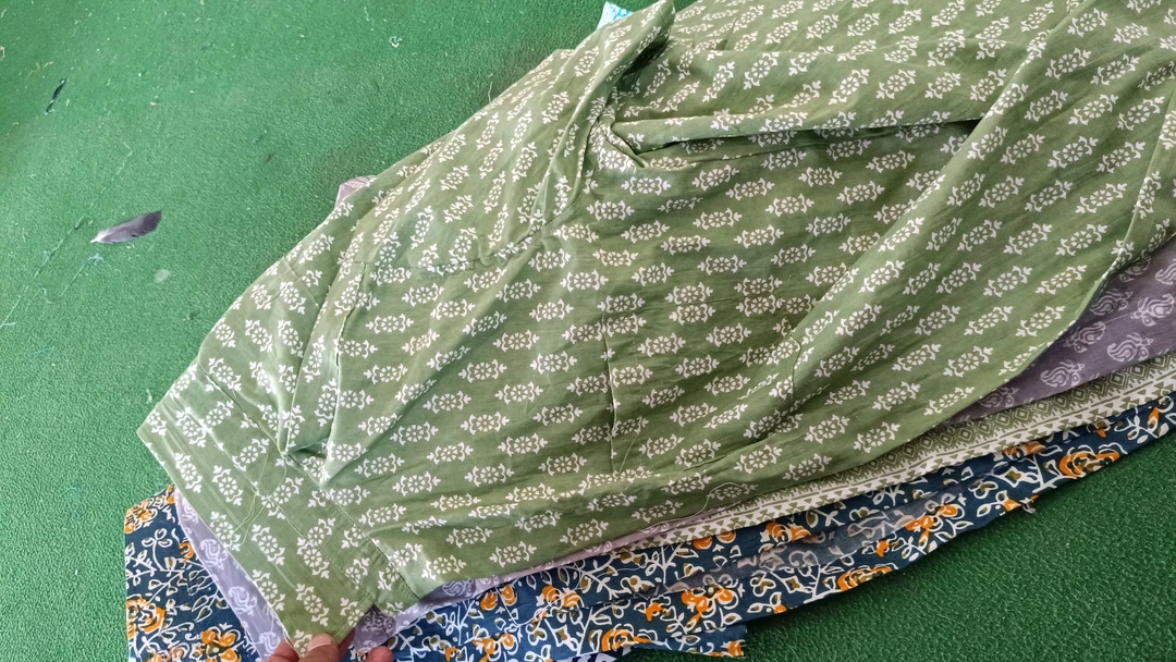 Sanganeri printed half sleeves shirt cotton 60*60 uploaded by business on 5/29/2023