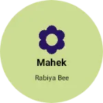 Business logo of Mahek