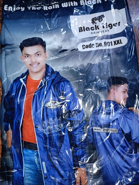 Blacktiger Heavy quality 100% waterproof  uploaded by Ratnam trading company on 5/29/2023