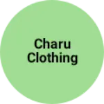 Business logo of Charu clothing