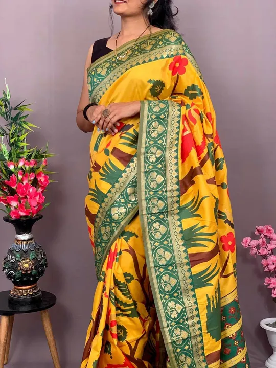 Pure heavy silk Mina zari saree uploaded by VARDHAK COLLECTION  on 5/29/2023