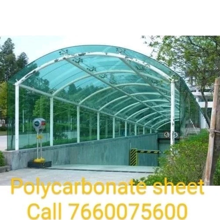 Shop Store Images of Polycarbonate sheet work 