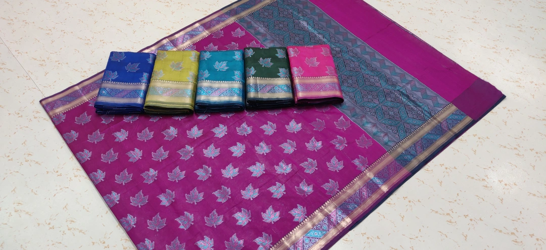 Post image I want 1-10 pieces of Saree at a total order value of 5000. I am looking for Banaras silk chahat saree . Please send me price if you have this available.