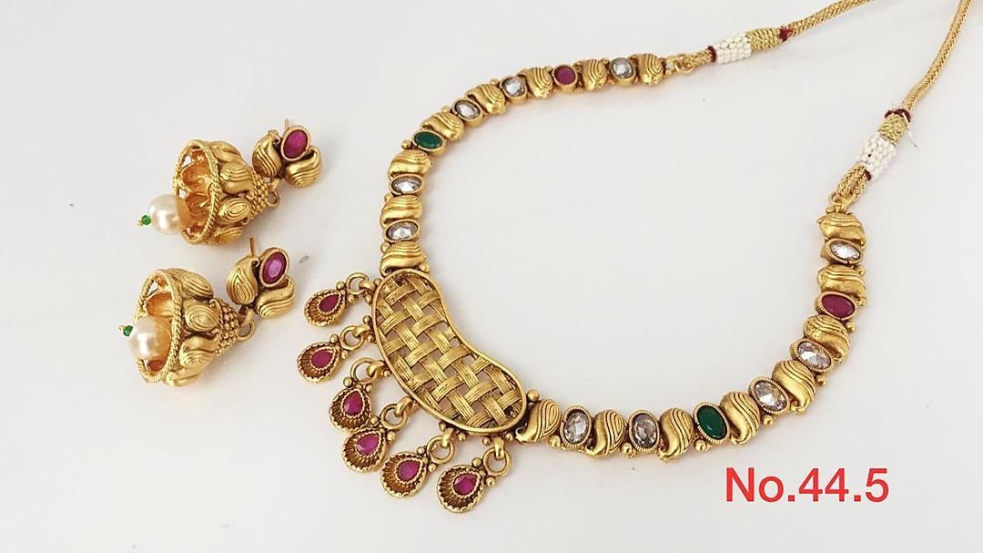 1 Gm gold jewellery  uploaded by Rinkal jewel's  on 7/14/2020