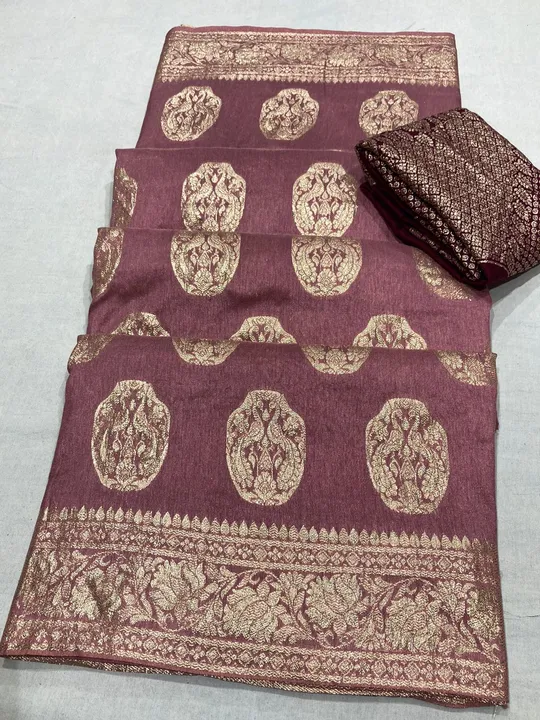 Today sale price hurry up limit stock 
New launching  dola peacock 🦚 zari



👉Pure dola silk🦚 zar uploaded by Gotapatti manufacturer on 5/30/2023