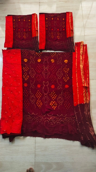BANDHANI DRESSES MATTRISL  uploaded by Mahi dreess on 5/30/2023