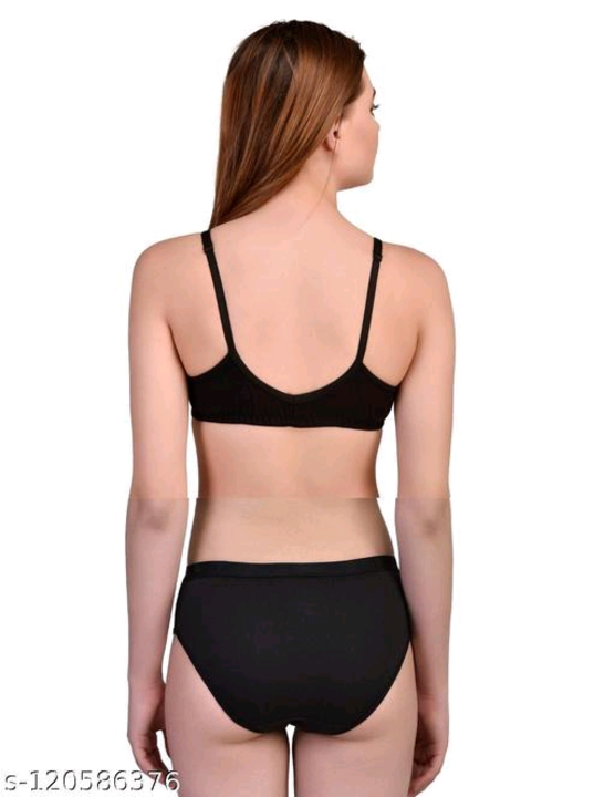 Women's Non Padded bra panty, Front Open Bra panty, fancy bra panty, Cotton bra panty, panty and bra uploaded by RK Fashion and Trinity House on 5/30/2023