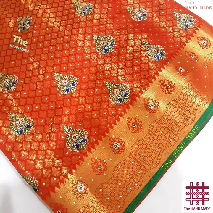 Heavy embroidery and stone work Saree
Length - 6+ meter
Colour - 8 
Set - 8
Price -  uploaded by H.A Traders on 5/30/2023