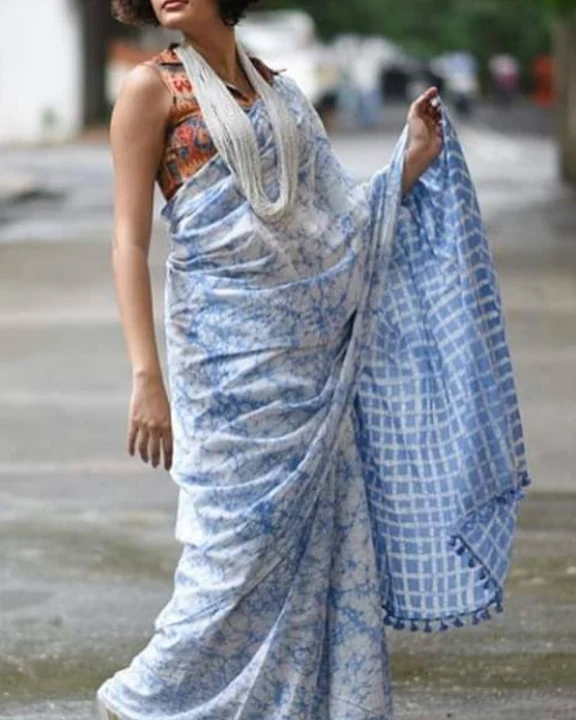 Cotton sarees uploaded by Chaubundi on 5/30/2023