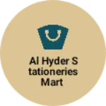Business logo of Al Hyder stationeries Mart