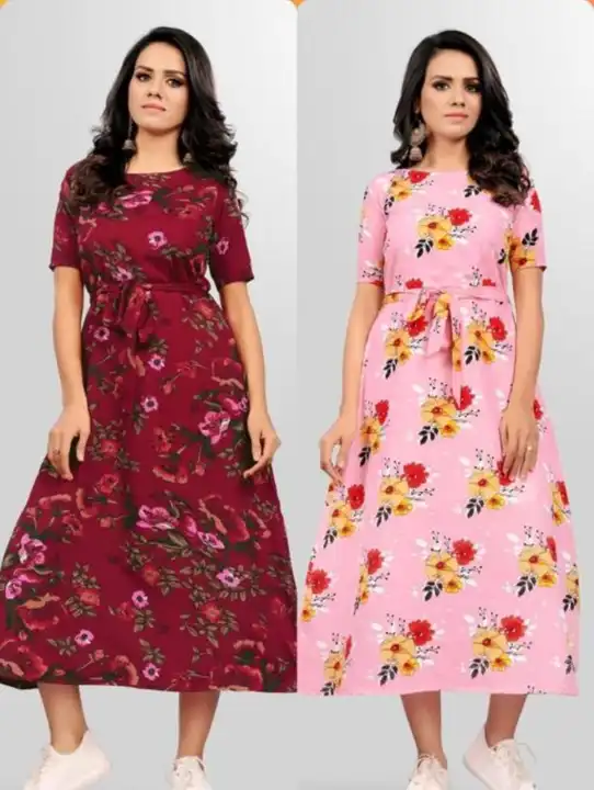 CREPE GOWN uploaded by Vijay Creation on 5/30/2023