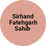 Business logo of Sirhand fatehgarh sahib
