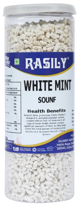 Rasily White Mint saunf Mukhwas Can uploaded by Rasily supari mukhwas & confectione on 5/30/2023