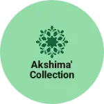 Business logo of Akshima' अतरंगी collection