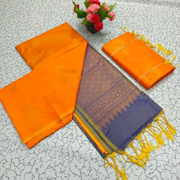 Soft silk saree  uploaded by SB tex tile on 5/30/2023
