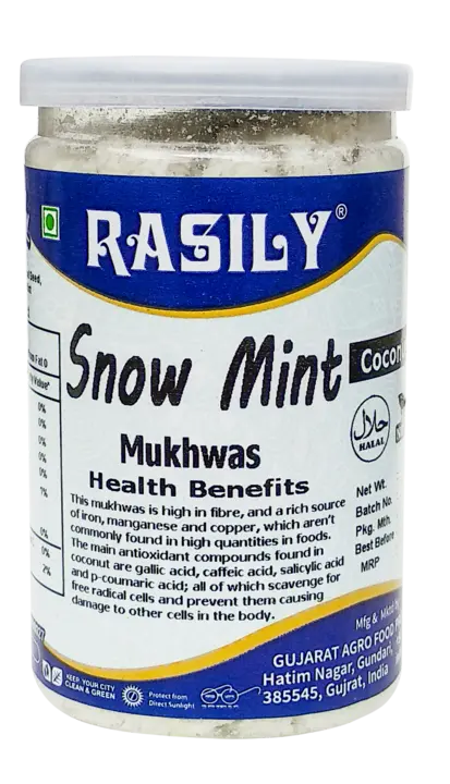 Rasily Snow Mint Mukhwas Can uploaded by Rasily supari mukhwas & confectione on 5/30/2023