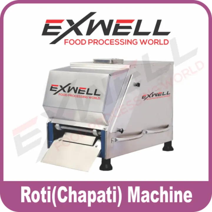 Roti (chapati) pressing machine uploaded by Exwell food processing world on 5/30/2023