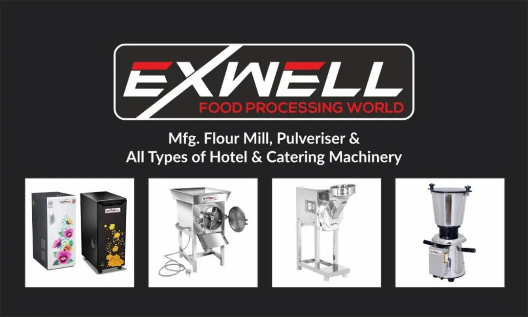 Visiting card store images of Exwell food processing world