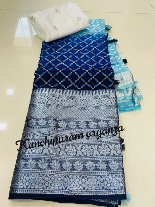 Kanchipuram organza uploaded by Lable kesar on 5/30/2023